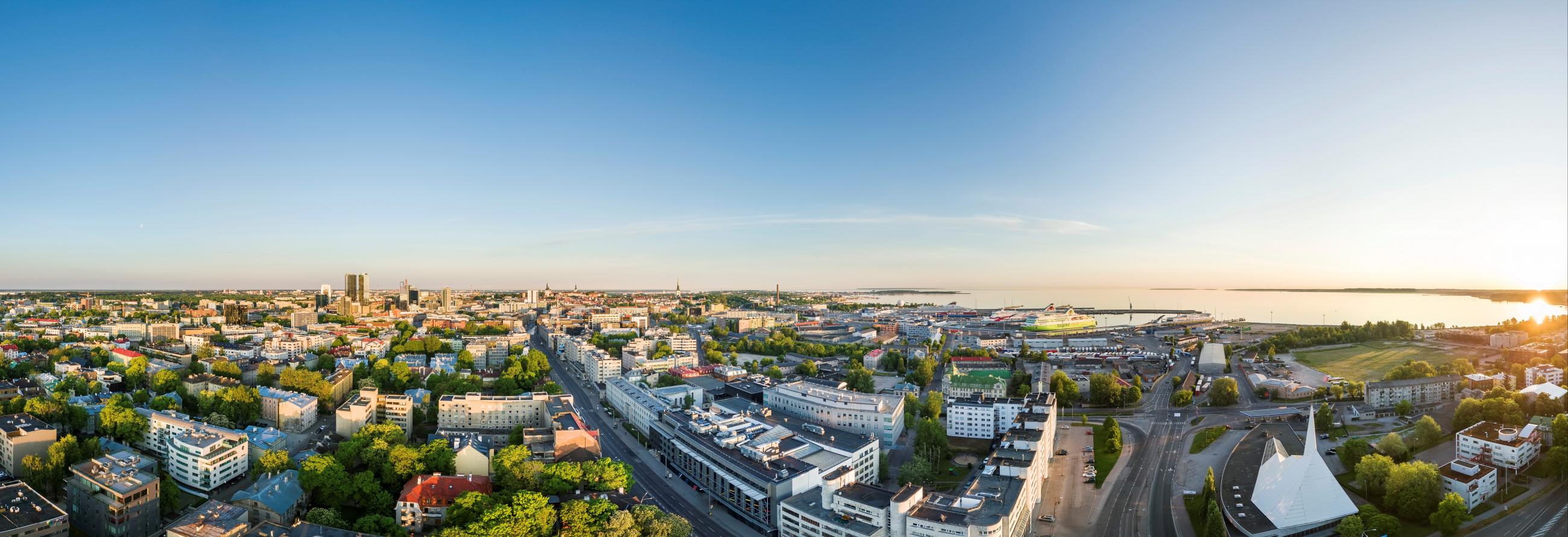 Panoraamvaade Tallinna Ülikooli linnakule